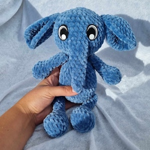 Elefant blå