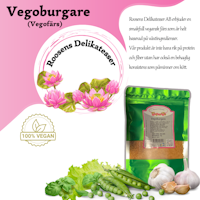 Vegoburgare (Vegofärs) 1 pack