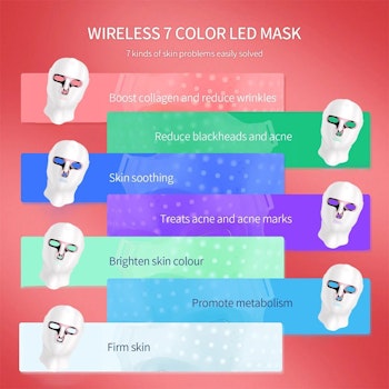Glow facial mask