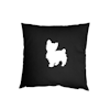 Yorkshireterrier - Kuddfodral siluett - 2 motiv