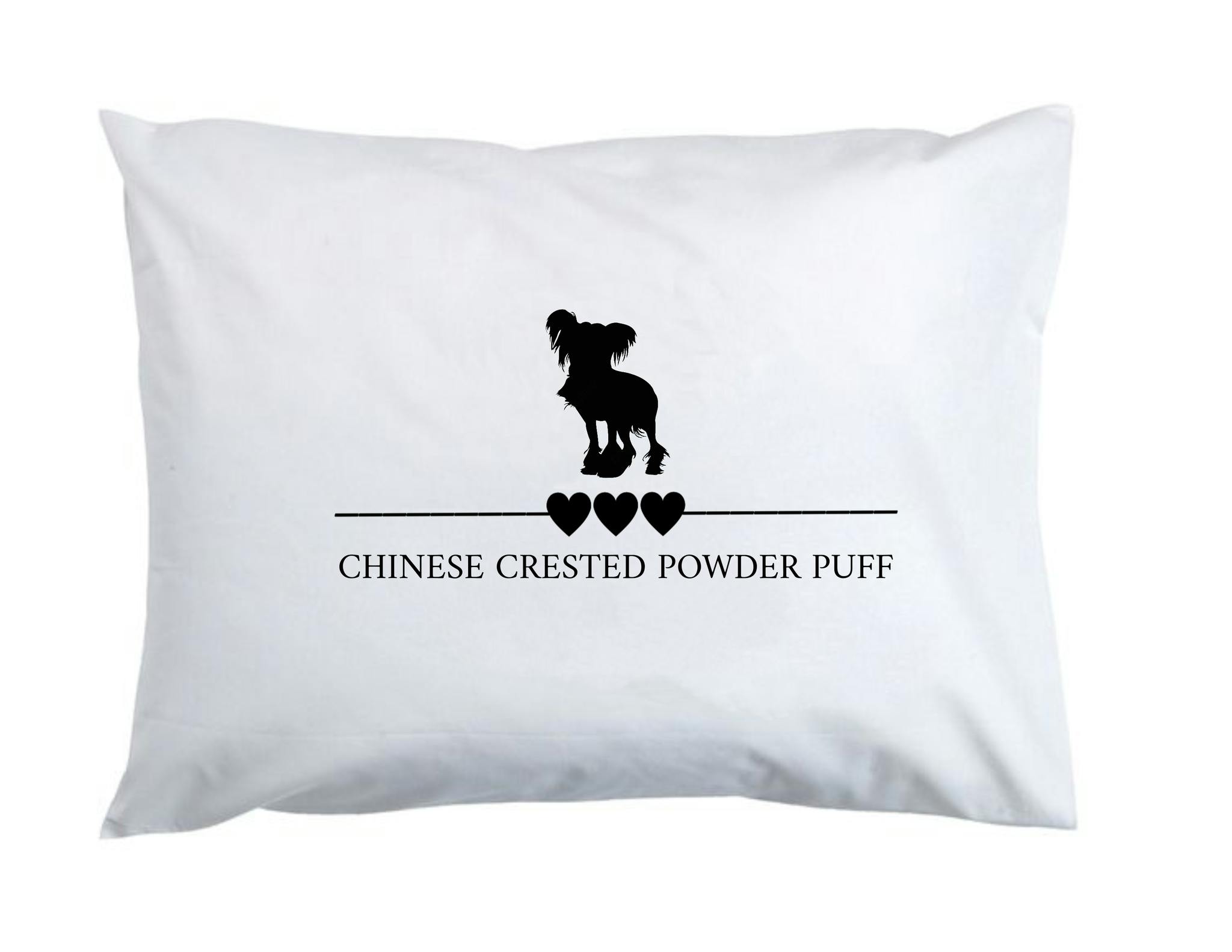 Chinese crested powder puff - Örngott rasnamn