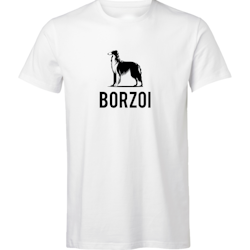 Borzoi - T-shirt - text