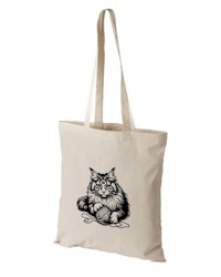 Maine coon - flera motiv - tygkasse