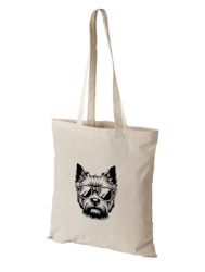 Cairnterrier - flera motiv - tygkasse