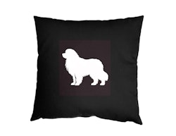 Newfoundlandshund - Kuddfodral siluett