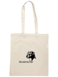 Borderterrier - tygkasse