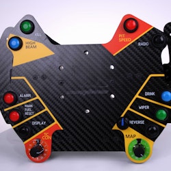 SimLine Button Plate GT3-R SC2 Dubbelkoppling