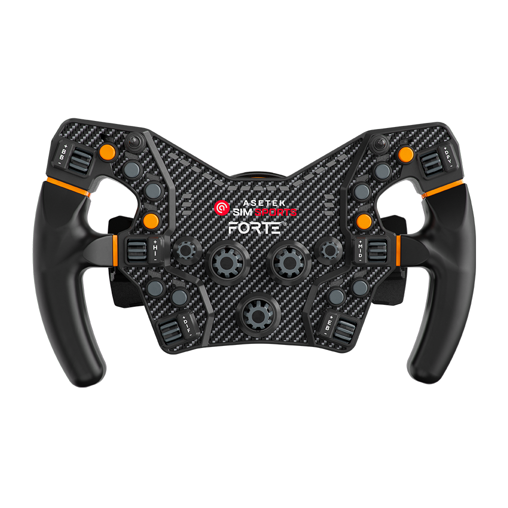 DEMO Asetek Forte® Formula Steering Wheel