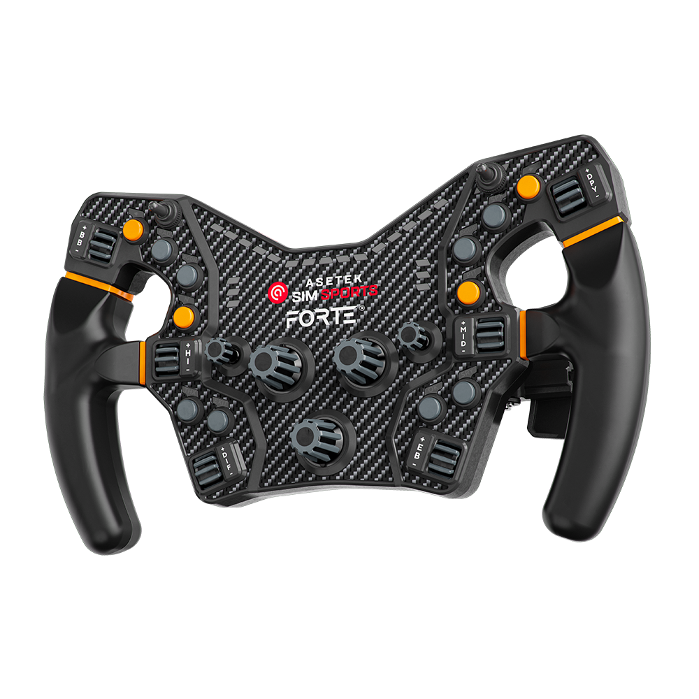 DEMO Asetek Forte® Formula Steering Wheel
