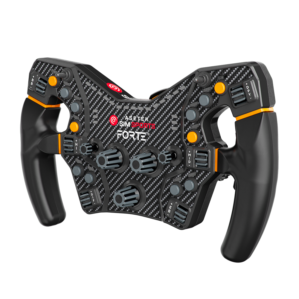 DEMO Asetek Forte® Formula Steering Wheel