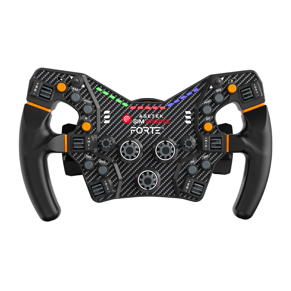DEMO Asetek Forte® Formula Steering Wheel