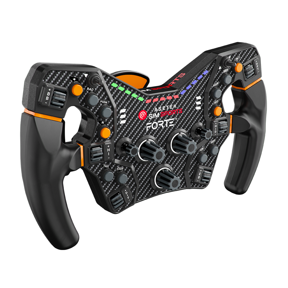 DEMO Asetek Forte® Formula Steering Wheel