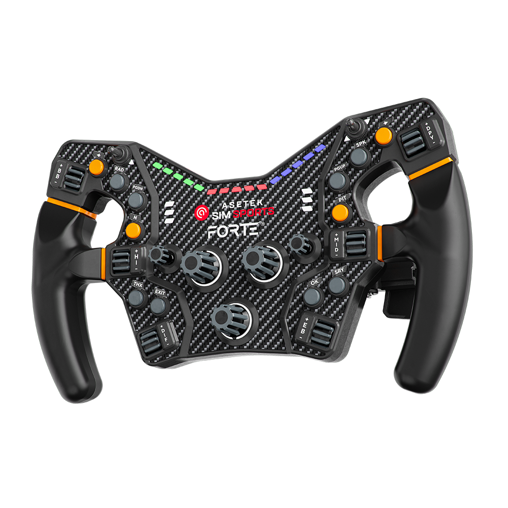 DEMO Asetek Forte® Formula Steering Wheel
