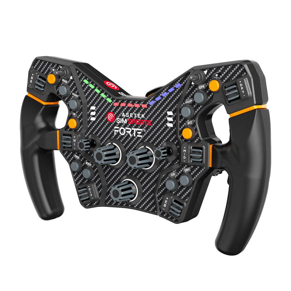 DEMO Asetek Forte® Formula Steering Wheel