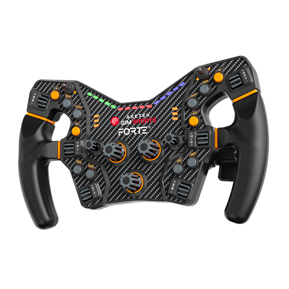 DEMO Asetek Forte® Formula Steering Wheel
