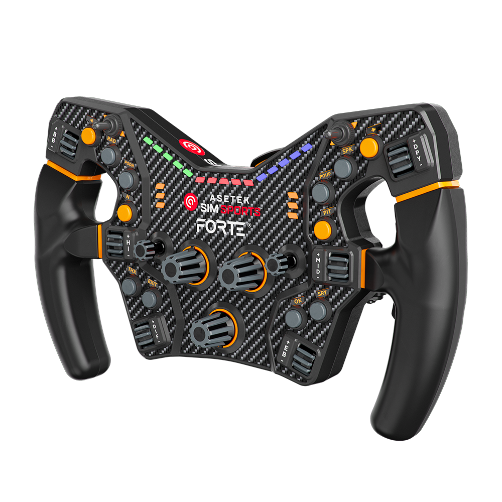 DEMO Asetek Forte® Formula Steering Wheel