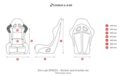Sim-Lab Racingstol Speed 3