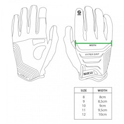 Sparco Hypergrip handskar