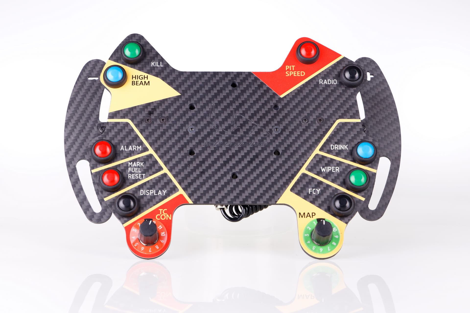 GT3-R USB Button Plate med Funky Switch