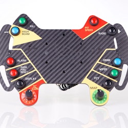 SimLine  Button Plate GT3-R USB med Funky Switch