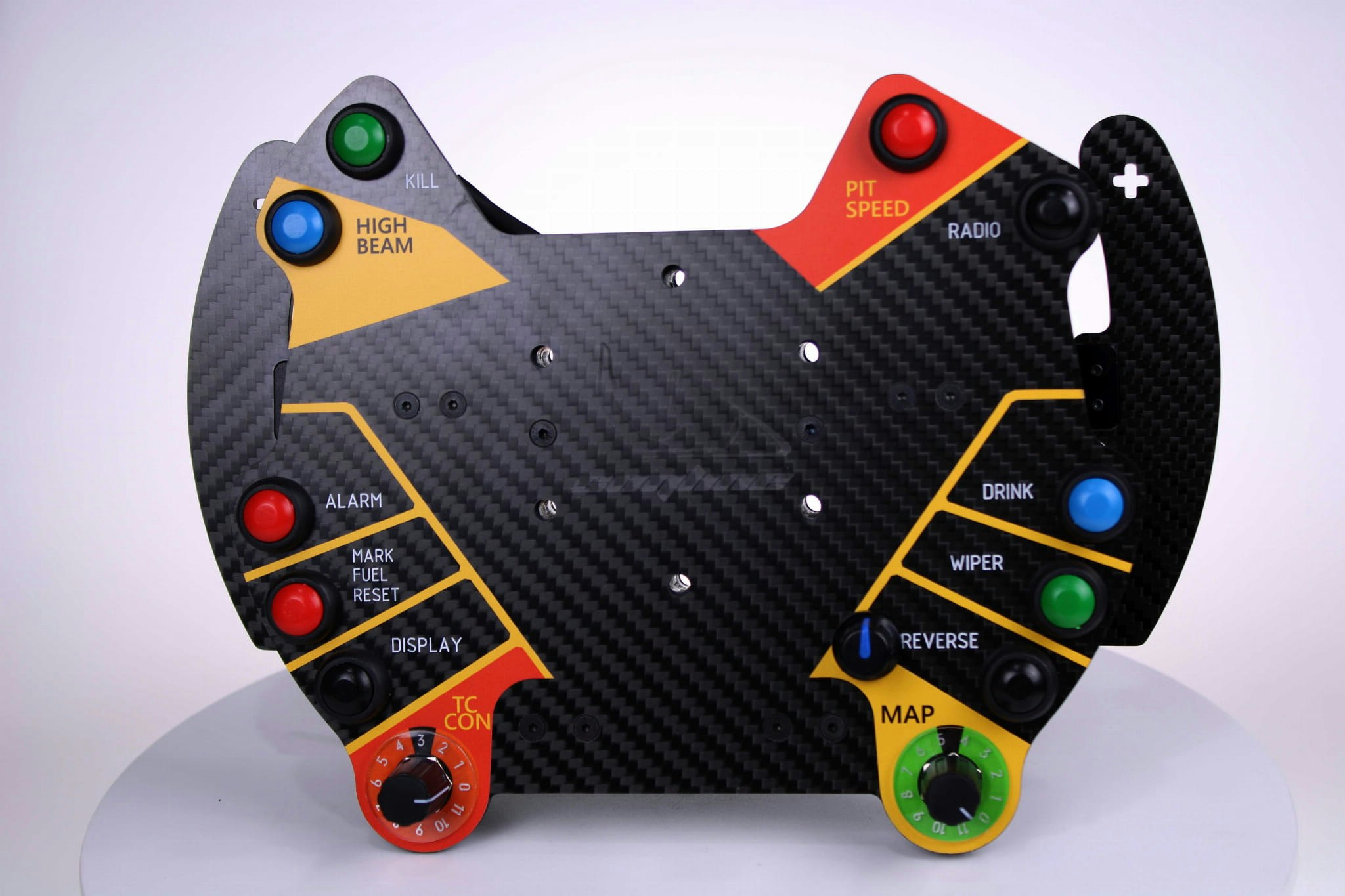 SimLine Button Plate GT3-R SC med Funky Switch