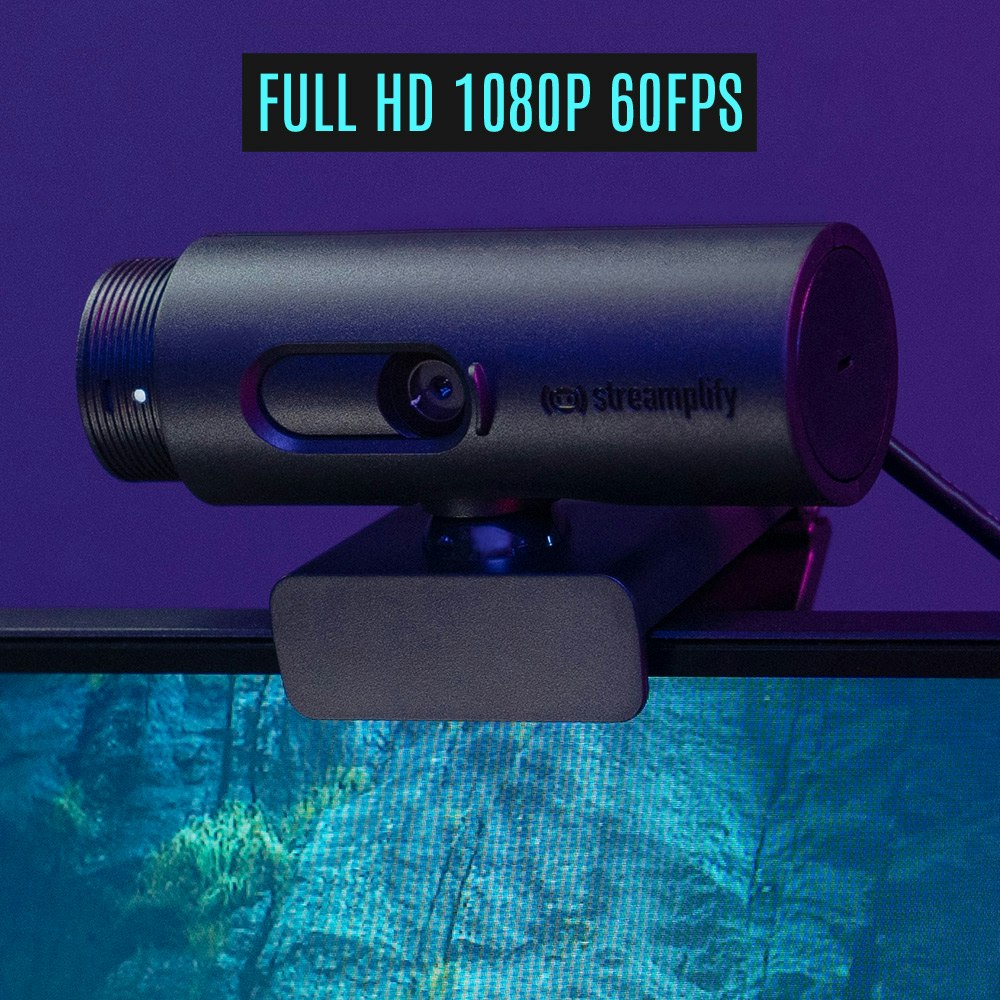 Streamplify Webkamera 60 FPS Webcam Full HD