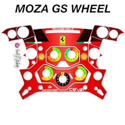 Dekalsats Ferrari F1 Moza GS