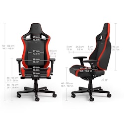 noblechairs EPIC Compact Black/Carbon/Red