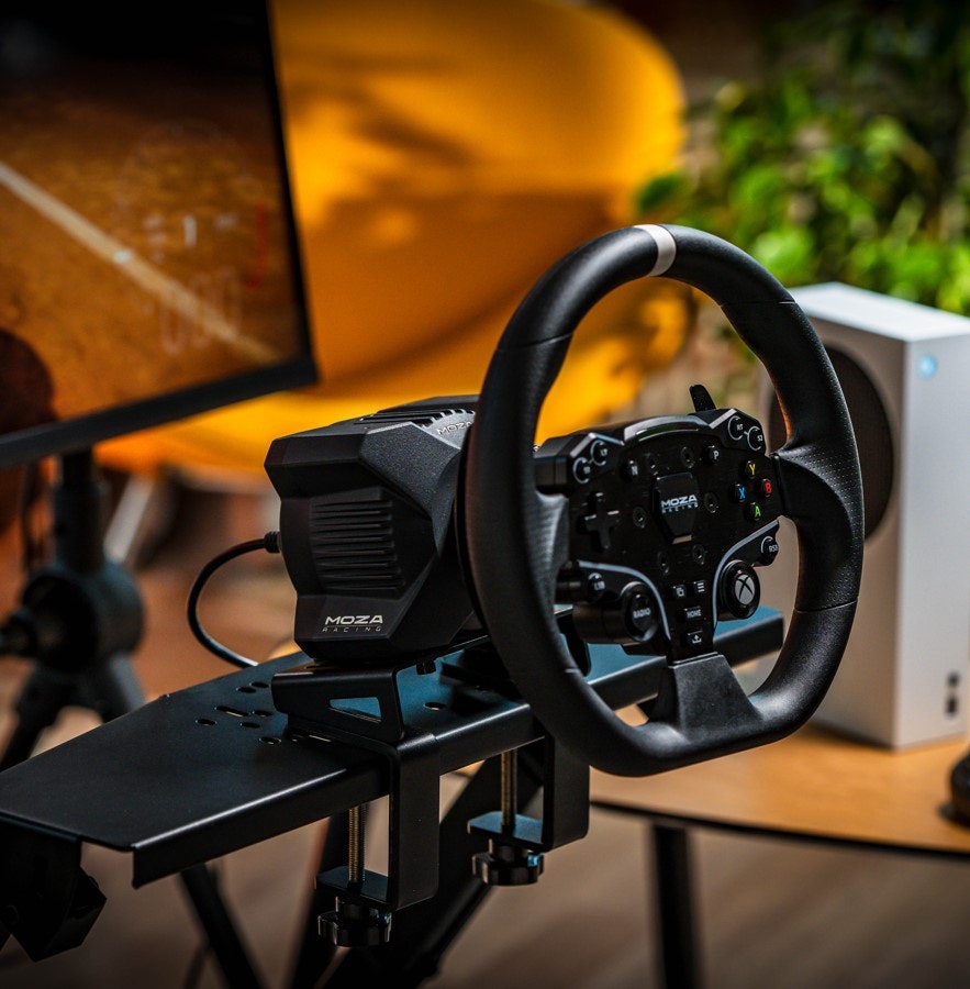 MOZA R3 Bundle Ratt/rattbas och pedaler PC och Xbox