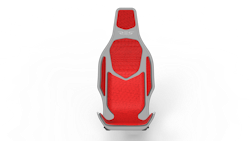 X1 SEAT PAD RED