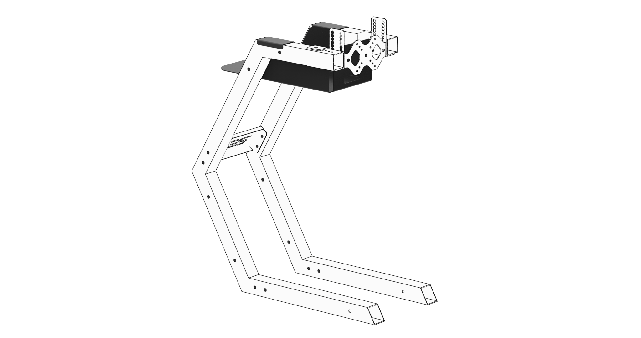 X1-GT PC SUPPORT FOR INDEPENDENT MONITOR STAND