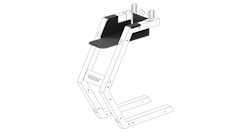 X1-GT PC SUPPORT FOR INDEPENDENT MONITOR STAND