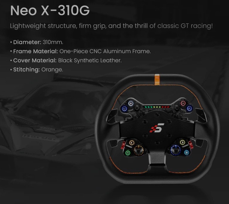 Simagic Neo-X-310G GT Ratt LEVERANS BÖRJAN JULI CA