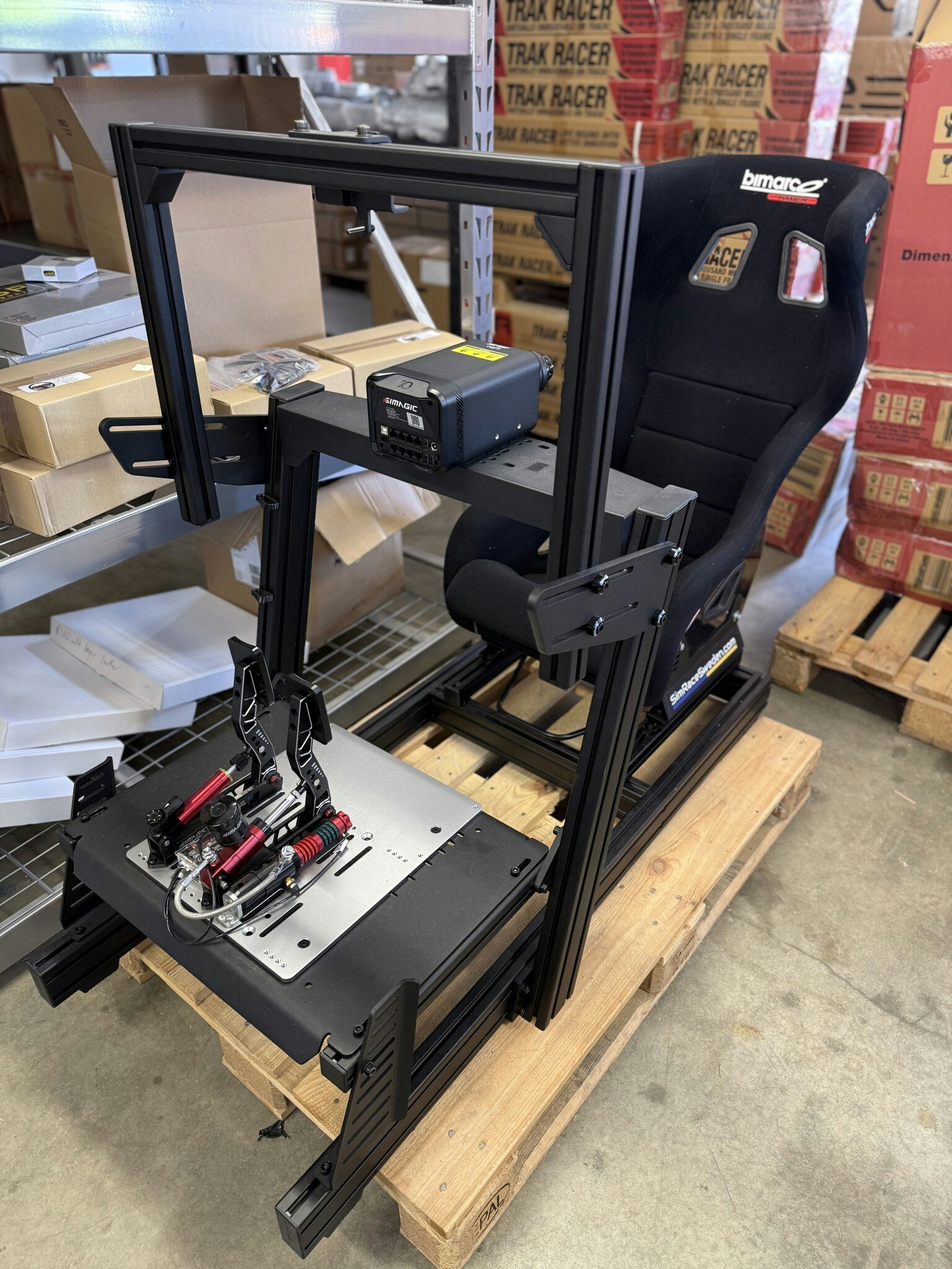 Komplett simulator Sim-Lab GT1 Pro med Simagic