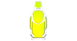X1 SEAT PAD YELLOW