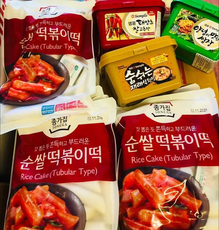 Korean Rice Cake (TUBULAR TYPE) 500g