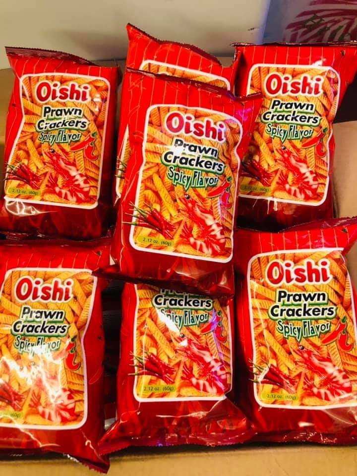 Oishi  Crackers spicy flavor 60g