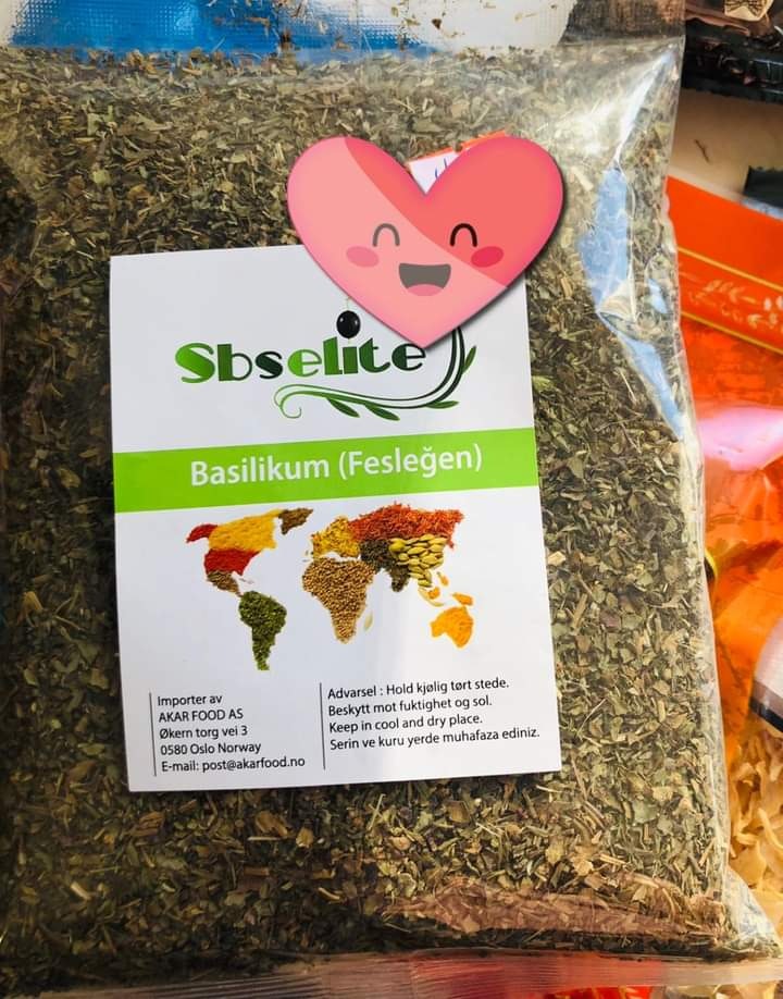 Basilikum feslegen 25g