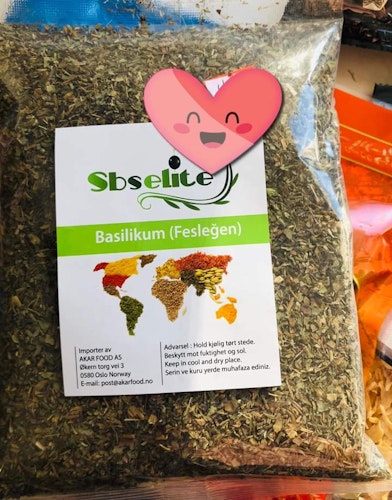Basilikum feslegen 25g