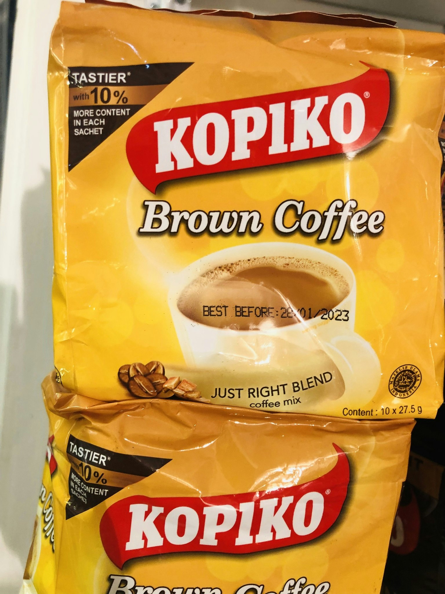 Kopiko brown  10 sachets