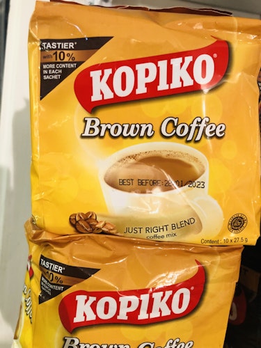 Kopiko brown  10 sachets