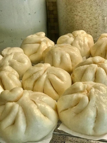 Pork siopao asado/ svinekjøtt dumplings 6 stk 700g