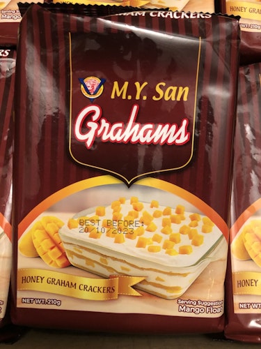 Grahams for mango float