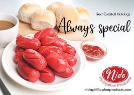 Cocktail hotdog 500g Red color (nida)