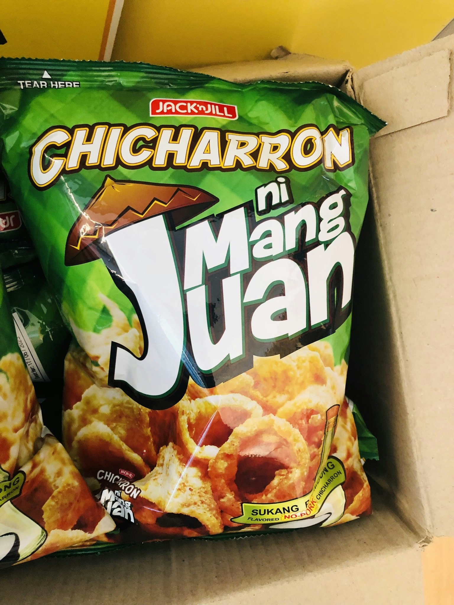 Jack'nJill Chicharron ni Mang Juan Sukang paombong flavored (90g)