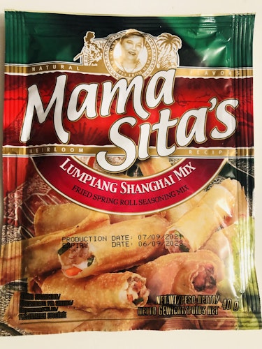Mama sitas spring rolls mix/ Lumpiang Shanghai mix. (Super tilbud pga dato )