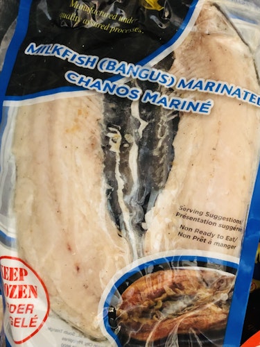 Milkfish/ daing bangus marenated 450g