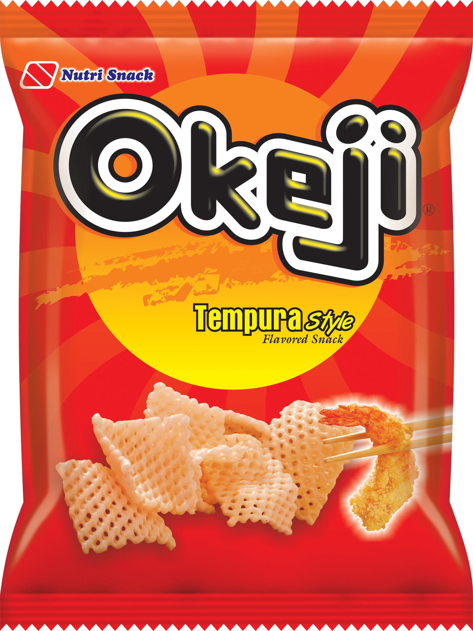 Nutri snack Okeji tempura style (100g)