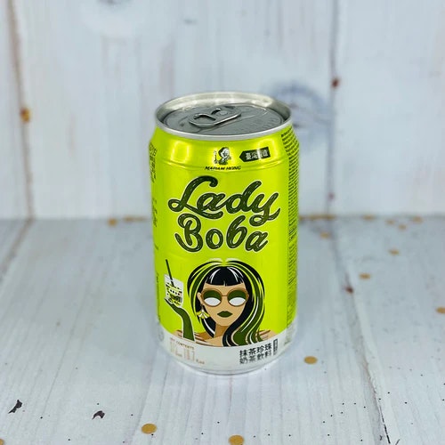 Lady Boba Matcha Latte Bubble tea (315ml)