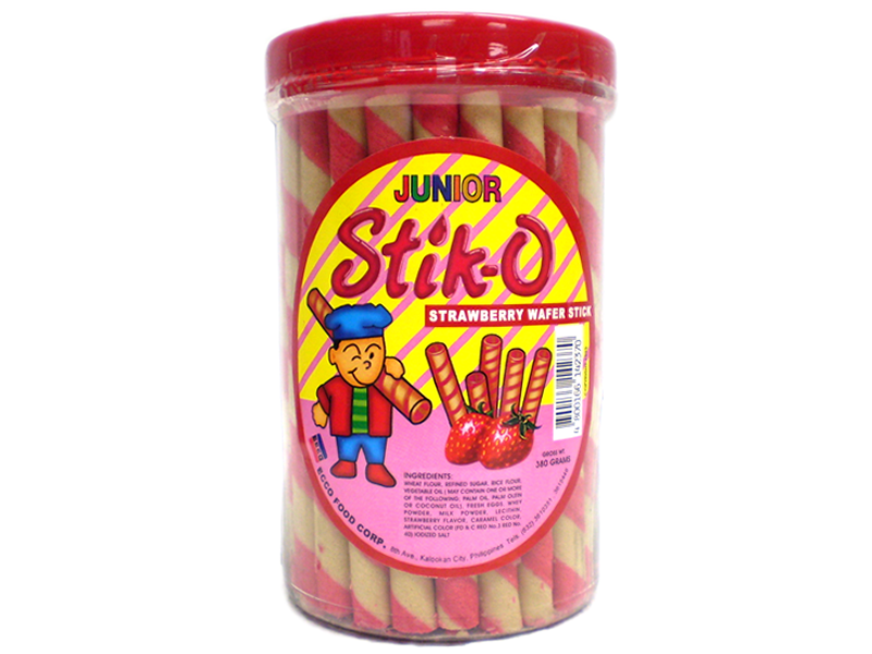 Junior Stik-O Strawberry wafer stick (380g)